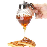 Transparent Acrylic Honey Juice Dispenser, Size: 8.3*10.0*15cm, Juice Dispenser